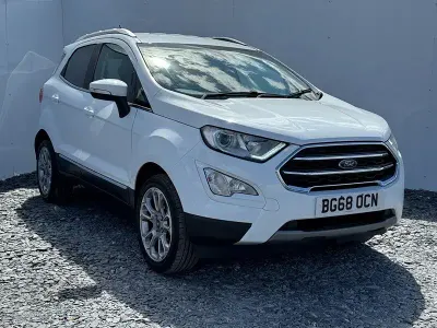 Used Ford Ecosport Titanium 125 HP (91 kW) 2018 White SUV