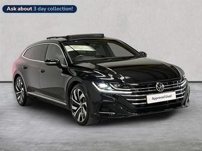 Used VW Arteon R-line 200 HP (147 kW) 2022 Black Estate