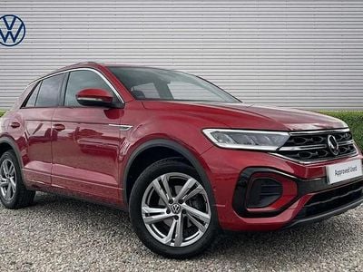 Used VW T-Roc R-line 150 HP (110 kW) 2022 Red SUV