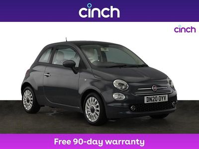 Grey Used 2020 Fiat 500 Lounge Hatchback | £8,149 (Fair price)