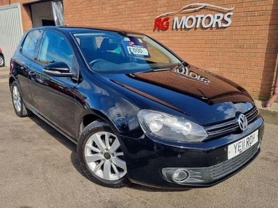 Used VW Golf VI Match 105 HP (77 kW) 2011 Black Hatchback