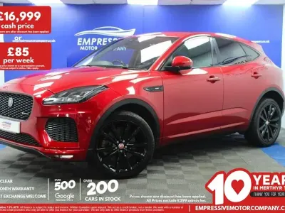 Used Jaguar E-Pace R-Dynamic 240 HP (176 kW) 2019 Red SUV