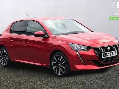 Gebraucht Peugeot 208 Allure 102 PS (75 kW) 2020 Rot Kleinwagen