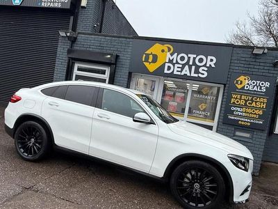 Used Mercedes GLC250 AMG line 2017 White Coupe