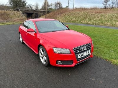 Used Audi A5 S-Line 141 HP (103 kW) 2010 Red Hatchback