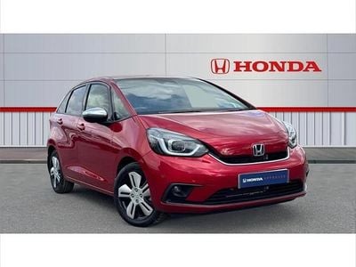 Used Honda Jazz Hybrid 109 HP (80 kW) 2021 Red Hatchback