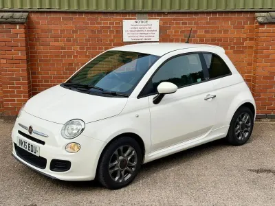 Used Fiat 500 S 69 HP (50 kW) 2015 White Hatchback