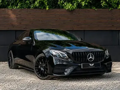 Used Mercedes E220 AMG Line Premium Plus 2020 Black Coupe