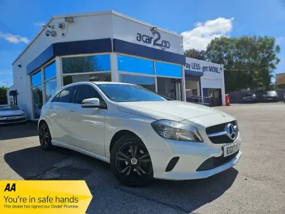 Used Mercedes A180 109 HP (80 kW) 2017 White Hatchback