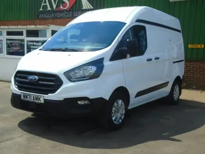 Used Ford Transit Custom 130 HP (95 kW) 2022 White Van