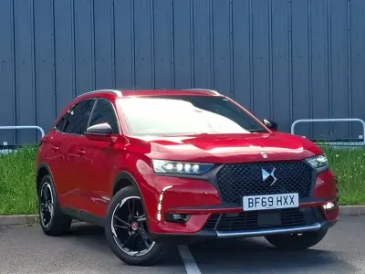 Used DS Automobiles DS7 Crossback Performance 131 HP (96 kW) 2019 Red SUV