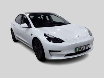 White Used 2021 Tesla Model 3 Long Range AWD Sedan | £15,795 (Fair price)