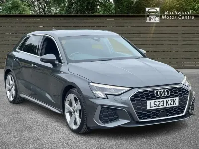 Used Audi A3 Sportback S-Line 110 HP (80 kW) 2023 Grey Hatchback