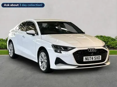 Used Audi A3 Sport 114 HP (83 kW) 2024 White Sedan