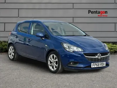 Used Vauxhall Corsa 88 HP (64 kW) 2019 Blue Hatchback