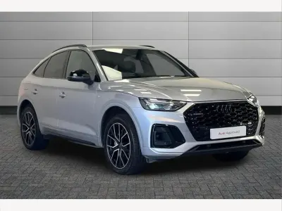 Used Audi Q5 Black Edition 200 HP (147 kW) 2024 Silver SUV