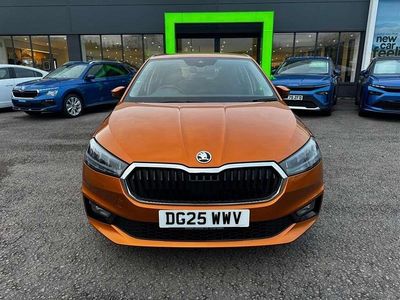 Used Skoda Fabia SE 94 HP (69 kW) 2025 Phoenix orange metallic Hatchback