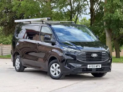 Used Ford Transit Custom Limited 136 HP (100 kW) 2024 Black Van