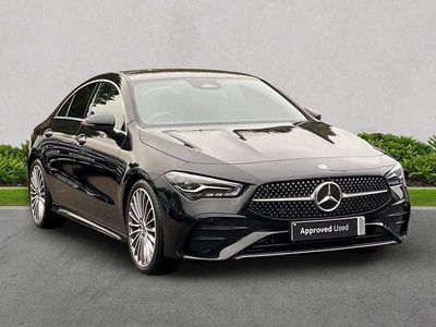 Black Used 2024 Mercedes CLA180 AMG Line Premium Sedan | £27,699 (A bit pricey)