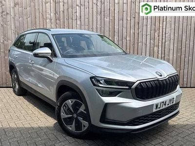 Brilliant silver metallic Used 2024 Skoda Kodiaq SE SUV | £30,750 (Good price)