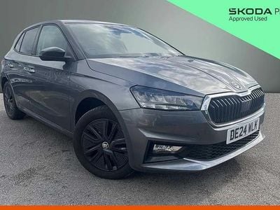 Used Skoda Fabia Colour Edition 94 HP (69 kW) 2024 Graphite grey metallic black magic pearl effect Hatchback