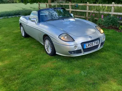 Used Fiat Barchetta 130 HP (95 kW) 2005 Silver Cabriolet