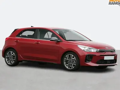 Used Kia Rio 84 HP (61 kW) 2022 Red Hatchback