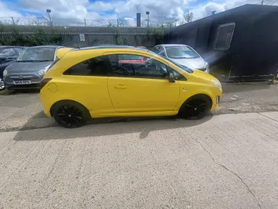 Used Vauxhall Corsa Edition 2012 Yellow Hatchback