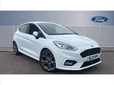 Used Ford Fiesta ST-Line 95 HP (69 kW) 2021 White Hatchback