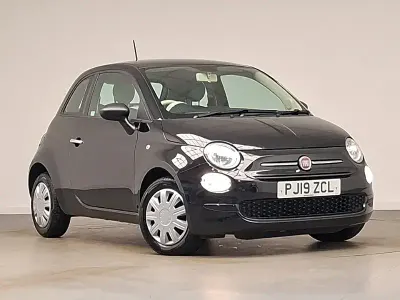 Used Fiat 500 Pop 69 HP (50 kW) 2019 Black Hatchback