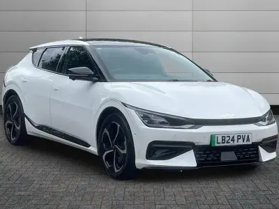 Used Kia EV6 GT-Line S 165 kW (225 HP) 2024 White SUV