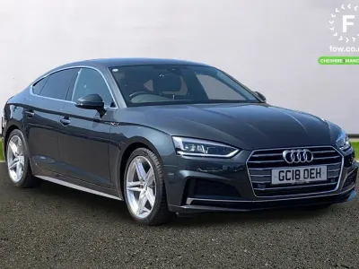 Used Audi A5 S-Line 2018 Grey Coupe