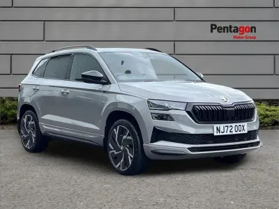 Używany Skoda Karoq SportLine 187 KM (137 kW) 2022 Szary SUV