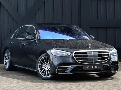 Used Mercedes S580 AMG Line Premium Plus 510 HP (375 kW) 2021 Black Sedan
