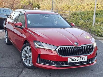 Used Skoda Superb SE L 150 HP (110 kW) 2025 Carmine red metallic Estate