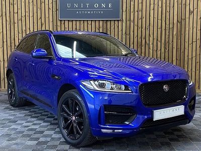 Begagnad Jaguar F-Pace R-Sport 180 HK (132 kW) 2019 Blå SUV