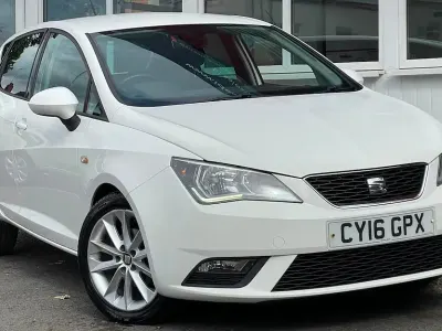 Used Seat Ibiza SE Technology 90 HP (66 kW) 2016 White Hatchback