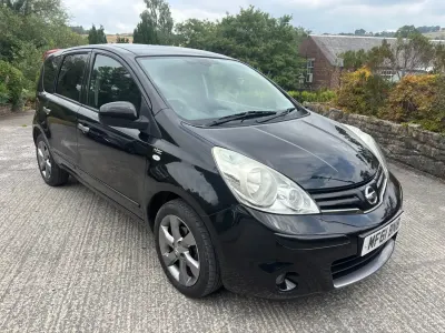 Used Nissan Note N-TEC 110 HP (80 kW) 2011 Black Hatchback