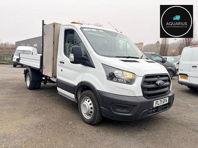 Used Ford Transit 130 HP (95 kW) 2021 White Cabriolet