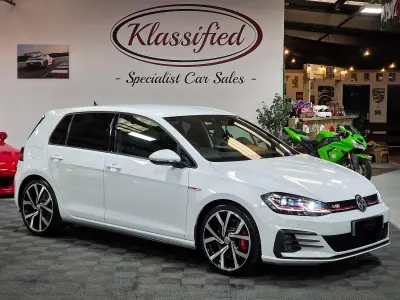 Used VW Golf VII GTI 245 HP (180 kW) 2019 White Hatchback