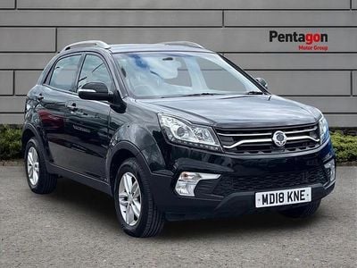 Used Ssangyong (KGM) Korando 178 HP (130 kW) 2018 Black SUV