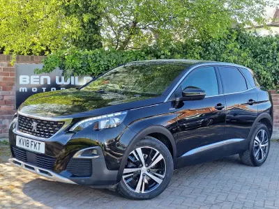 Used Peugeot 3008 GT-line 2018 Black SUV