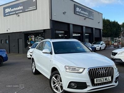 White Used 2013 Audi Q3 S-Line SUV | £8,450 (Expensive)