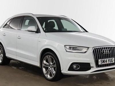 White Used 2014 Audi Q3 S-Line SUV | £6,975 (Good price)