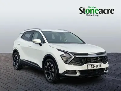 Used Kia Sportage 261 HP (191 kW) 2024 White SUV