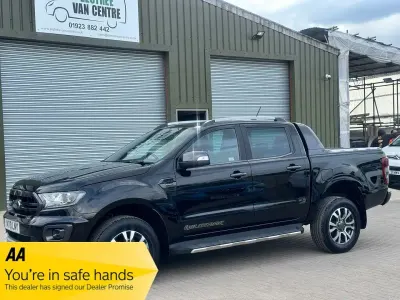 Używany Ford Ranger Wildtrack 2020 Czarny Pickup