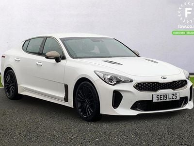 White Used 2019 Kia Stinger GT-Line Hatchback | £18,999 (Fair price)