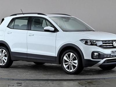 White Used 2023 VW T-Cross SE SUV | £14,798 (Fair price)