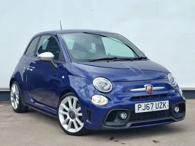 Used Abarth 595 Turismo 165 HP (121 kW) 2017 Blue Hatchback