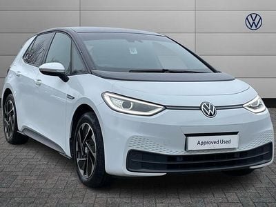 Used VW ID.3 Pro Performance 150 kW (204 HP) 2022 White Hatchback